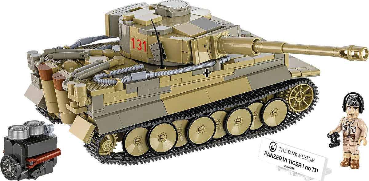 3123 COBI Historical Collection - World War II - Panzer VI Tiger I no 131
