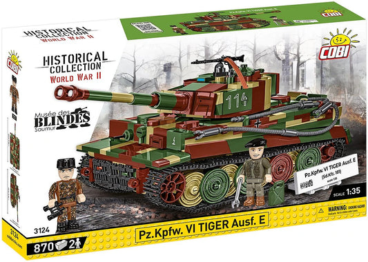 3124 COBI Historical Collection - World War II - Pz.Kpfw. VI Tiger Ausf. E