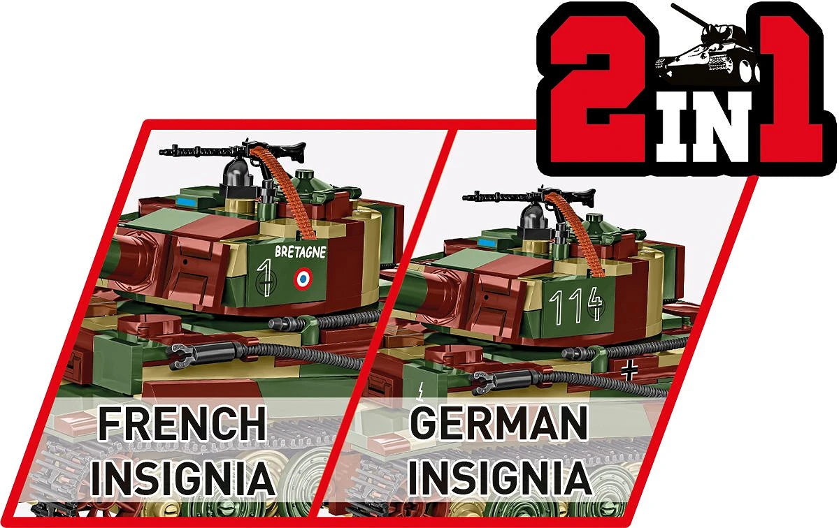3124 COBI Historical Collection - World War II - Pz.Kpfw. VI Tiger Ausf. E