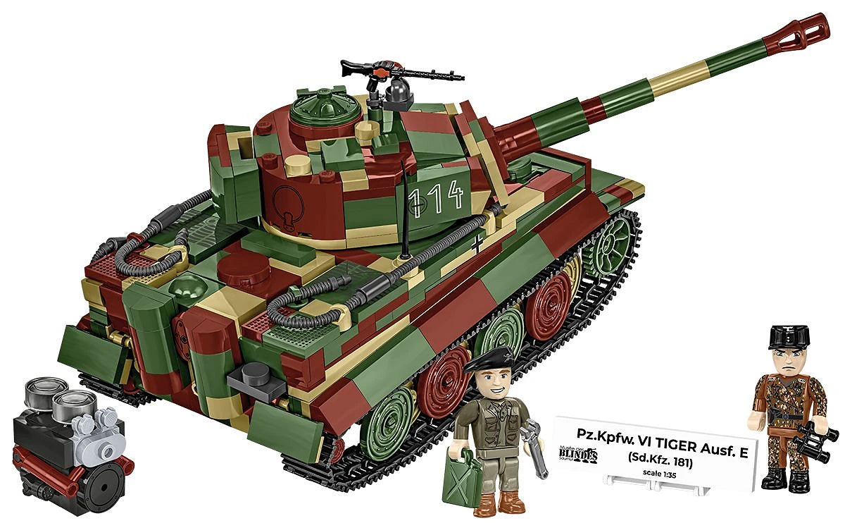 3124 COBI Historical Collection - World War II - Pz.Kpfw. VI Tiger Ausf. E