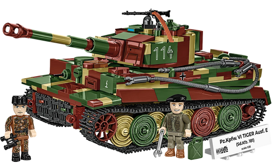 3124 COBI Historical Collection - World War II - Pz.Kpfw. VI Tiger Ausf. E