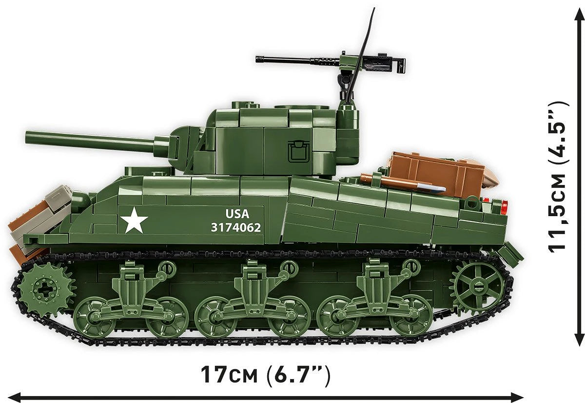 3126 COBI Historical Collection - World War II - M4A1 Sherman