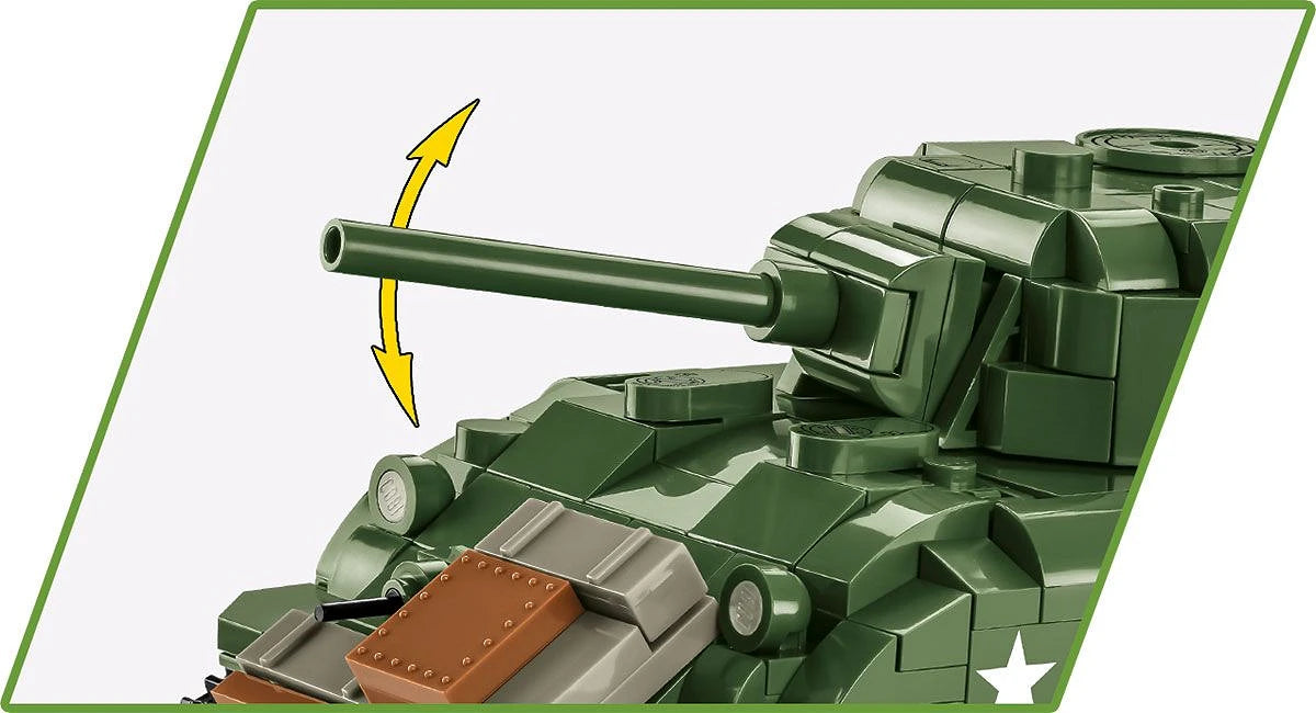 3126 COBI Historical Collection - World War II - M4A1 Sherman