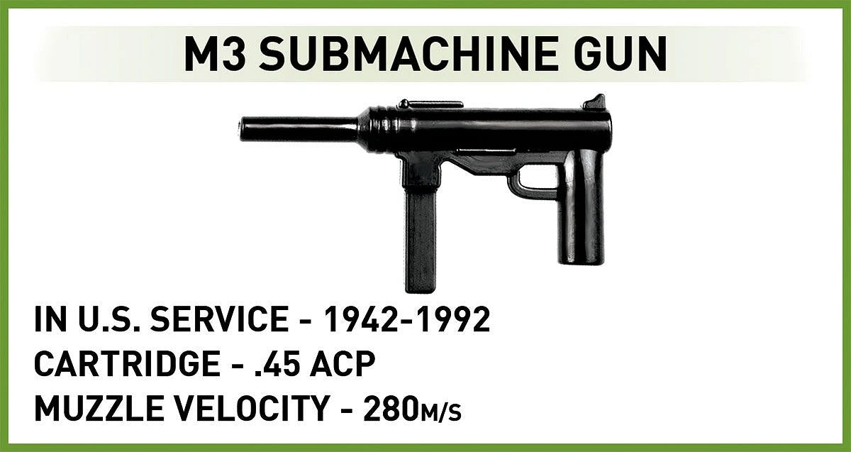 3126 COBI Historical Collection - World War II - M4A1 Sherman