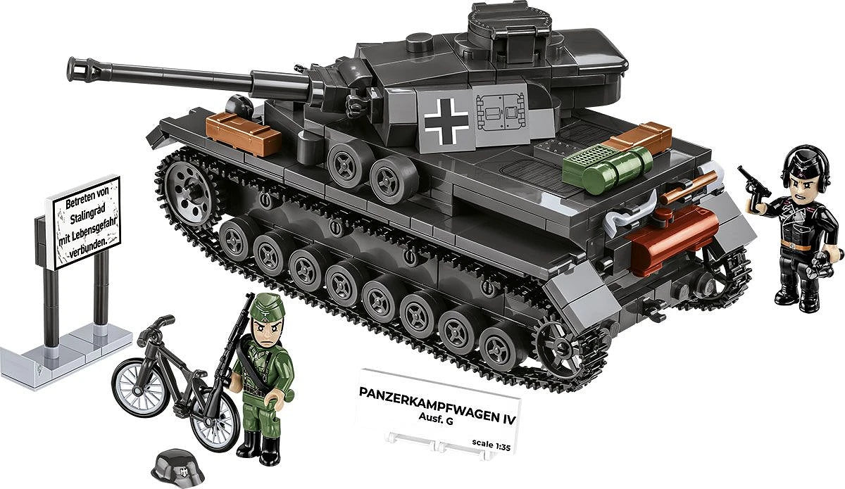 3127 COBI Historical Collection - World War II - Panzerkampfwagen IV Ausf.G