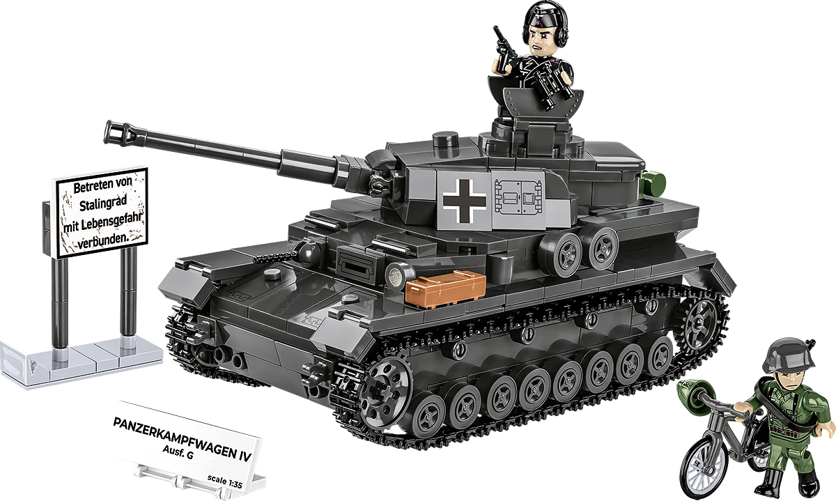 3127 COBI Historical Collection - World War II - Panzerkampfwagen IV Ausf.G