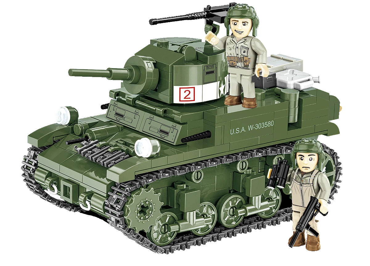 3129 COBI Historical Collection - World War II - M3 Stuart