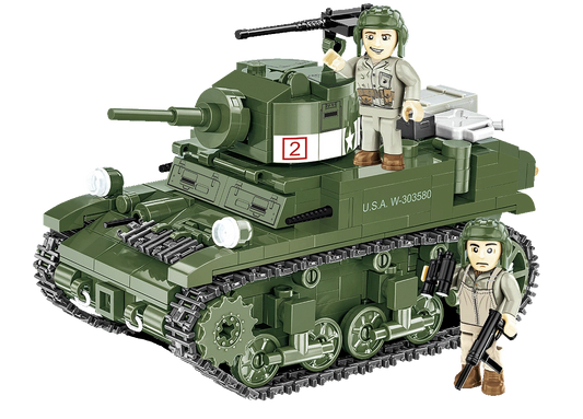3129 COBI Historical Collection - World War II - M3 Stuart