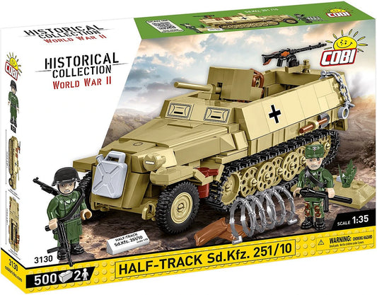 3130 COBI Historical Collection - World War II - Half-Track Sd.Kfz. 251/10