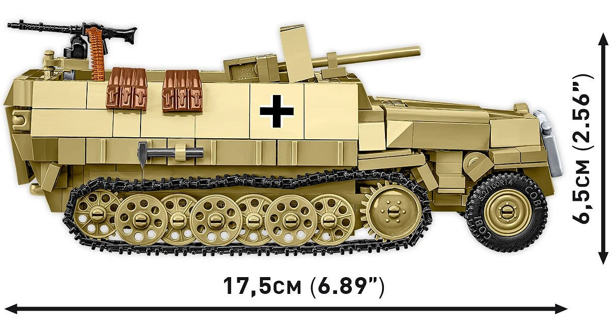 3130 COBI Historical Collection - World War II - Half-Track Sd.Kfz. 251/10