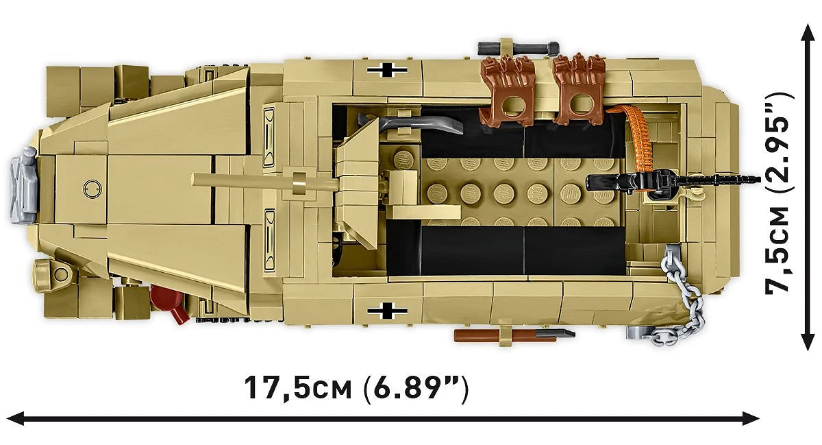 3130 COBI Historical Collection - World War II - Half-Track Sd.Kfz. 251/10