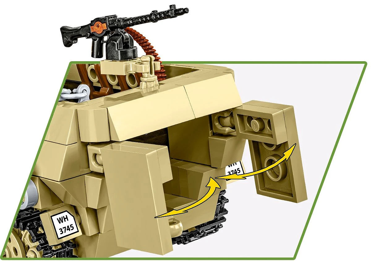 3130 COBI Historical Collection - World War II - Half-Track Sd.Kfz. 251/10