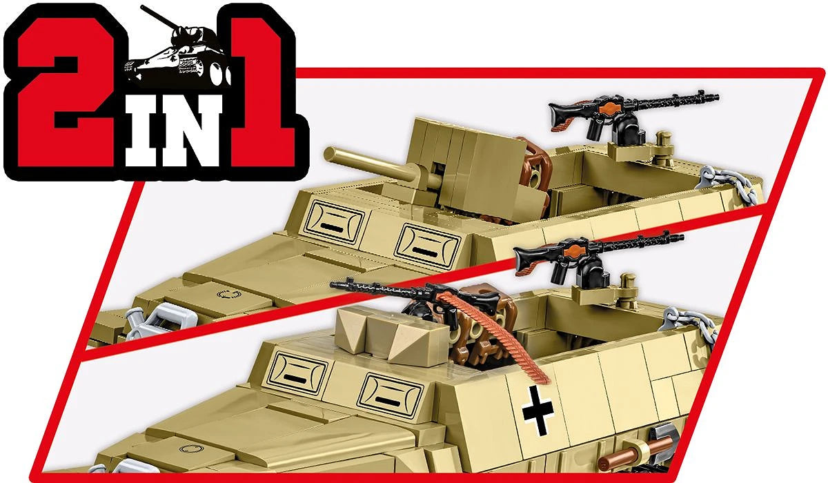 3130 COBI Historical Collection - World War II - Half-Track Sd.Kfz. 251/10