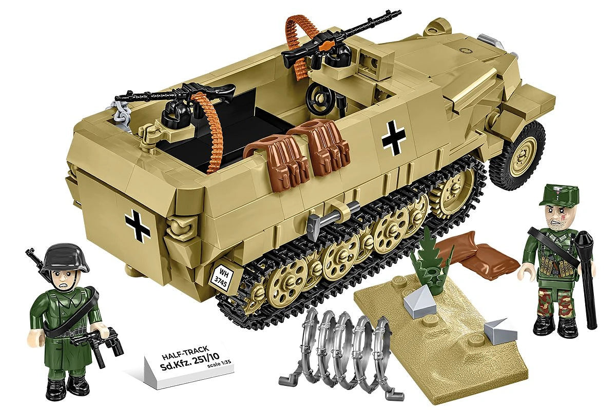 3130 COBI Historical Collection - World War II - Half-Track Sd.Kfz. 251/10