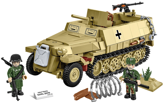 3130 COBI Historical Collection - World War II - Half-Track Sd.Kfz. 251/10