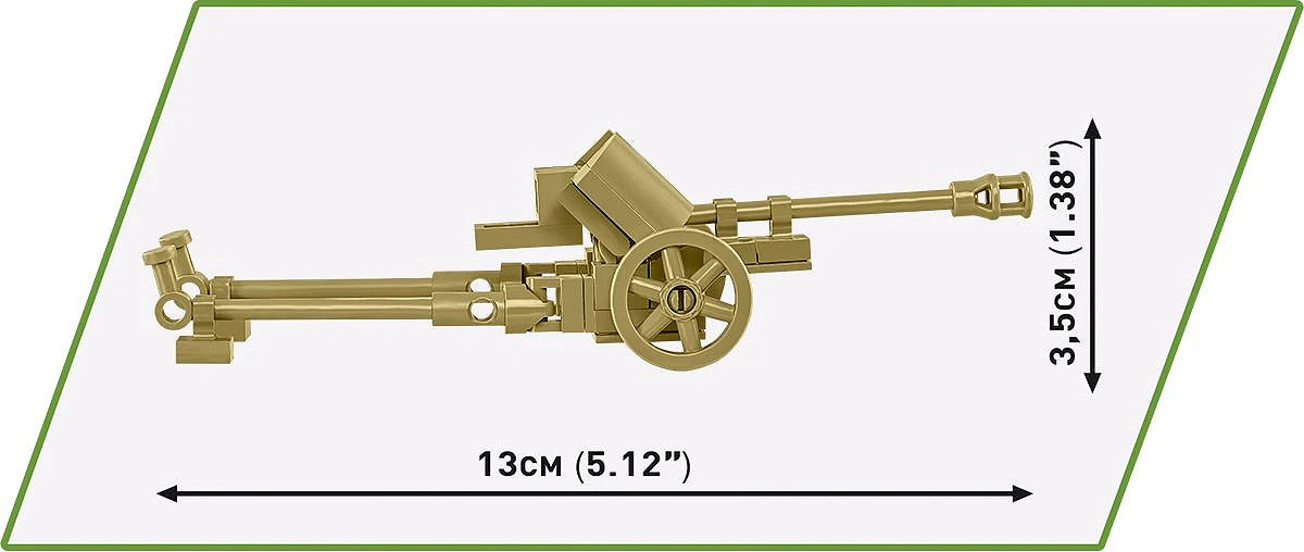 3131 COBI Historical Collection - World War II - Sd.Kfz.139 Marder III
