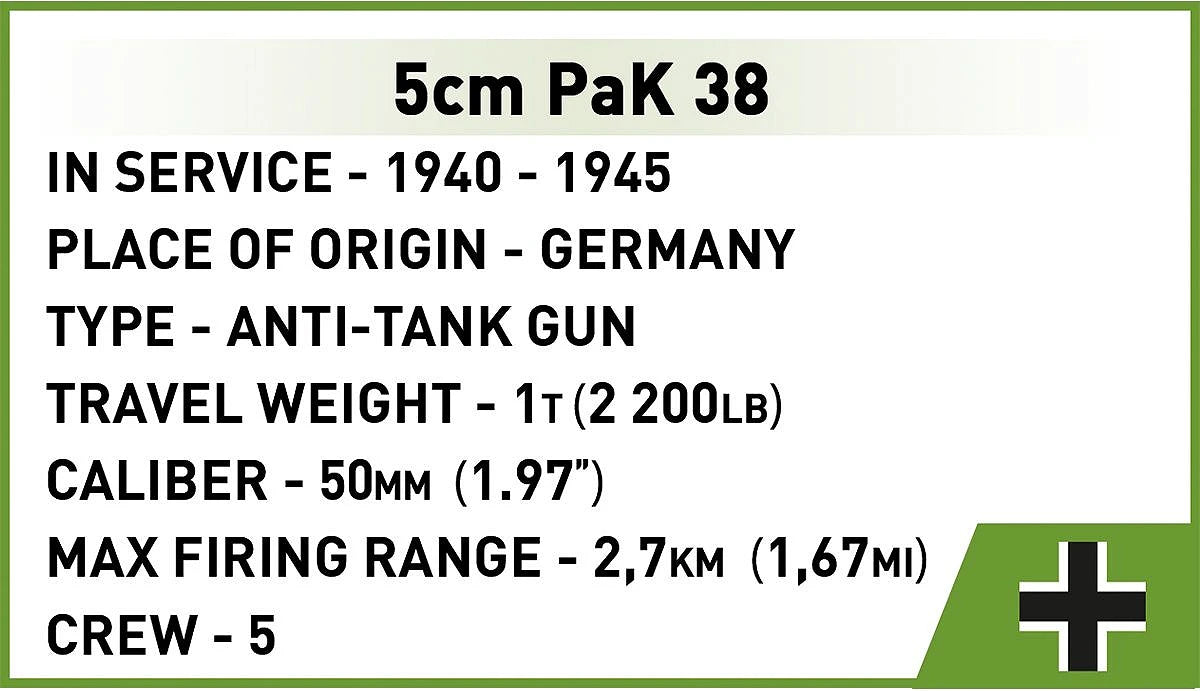 3131 COBI Historical Collection - World War II - Sd.Kfz.139 Marder III