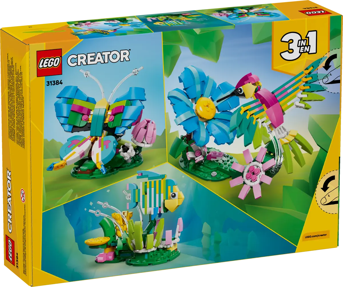 DISPONIBILE DA GENNAIO 2026 - 31384 LEGO Creator - Animali selvatici: colibrì variopinto