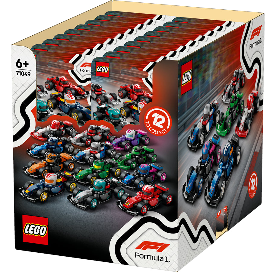 71049 LEGO Minifigures Monoposto di F1® da collezione - Box da 36 personaggi
