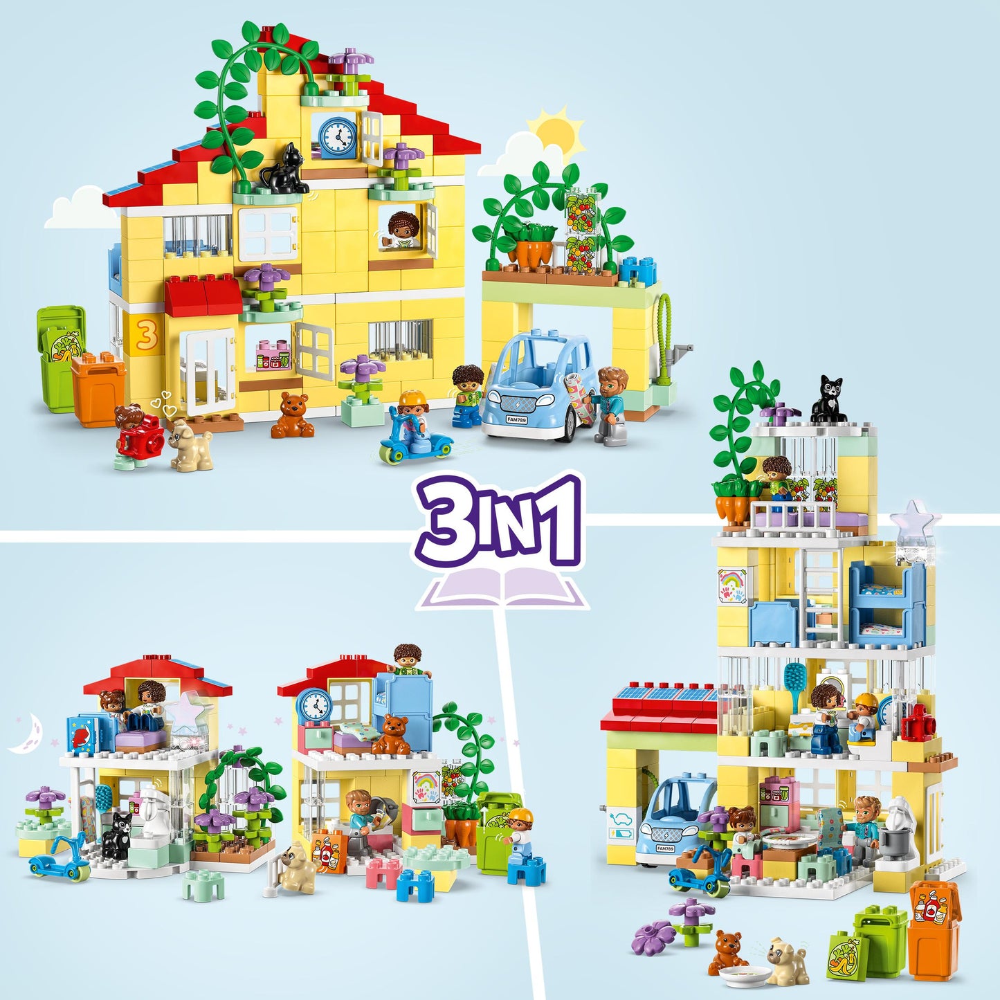 10994 LEGO Duplo - Casetta 3 in 1