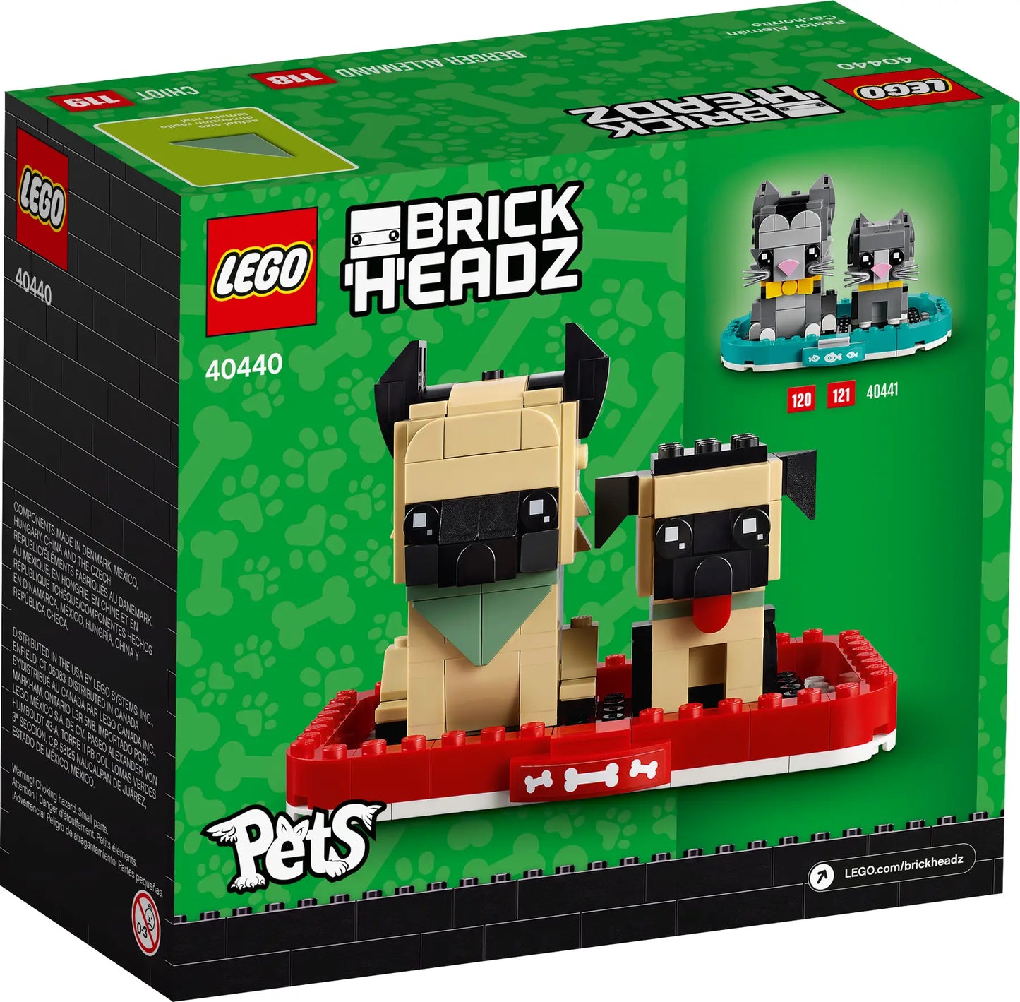 40440 LEGO Brickheadz - Pastore tedesco