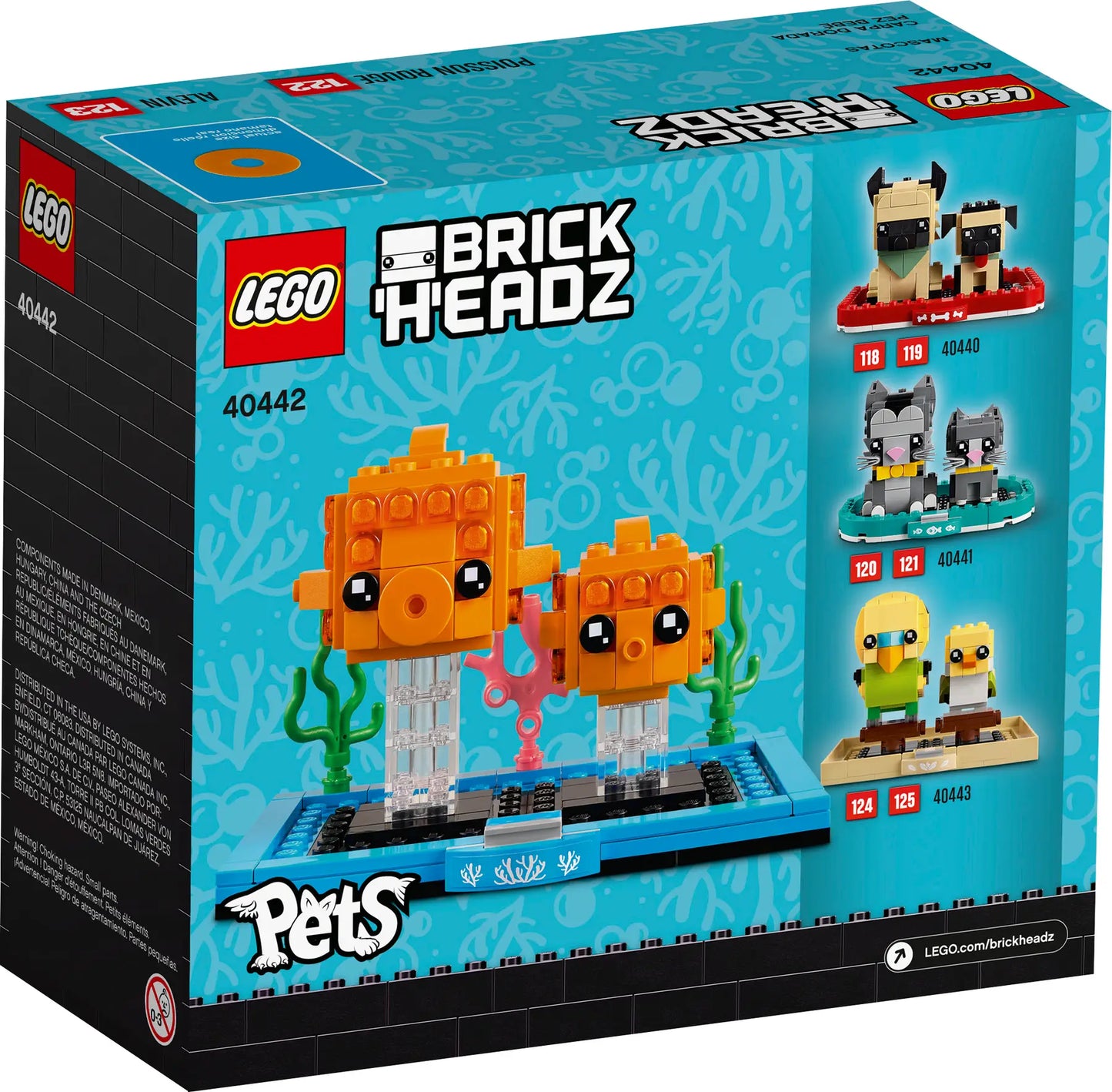 40442 LEGO Brickheadz - Pesciolino rosso