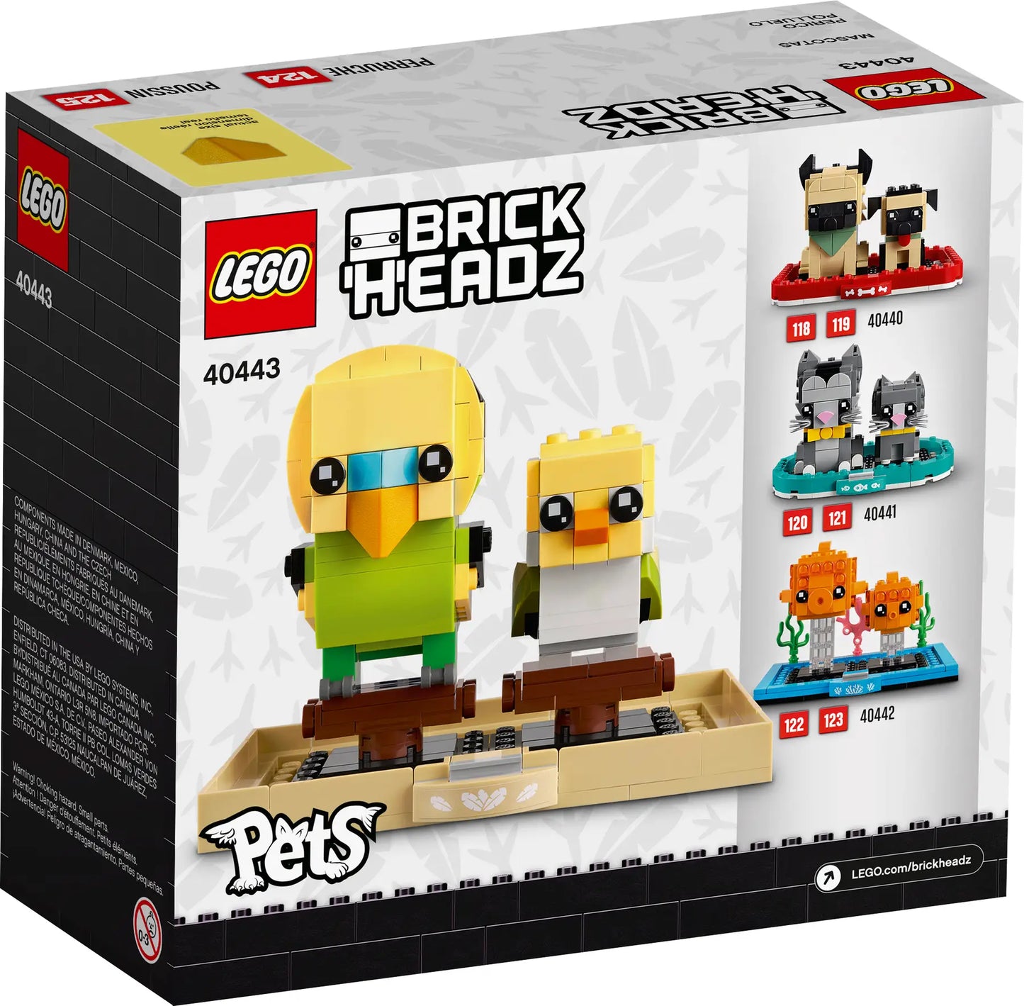 40443 LEGO Brickheadz - Pappagallino