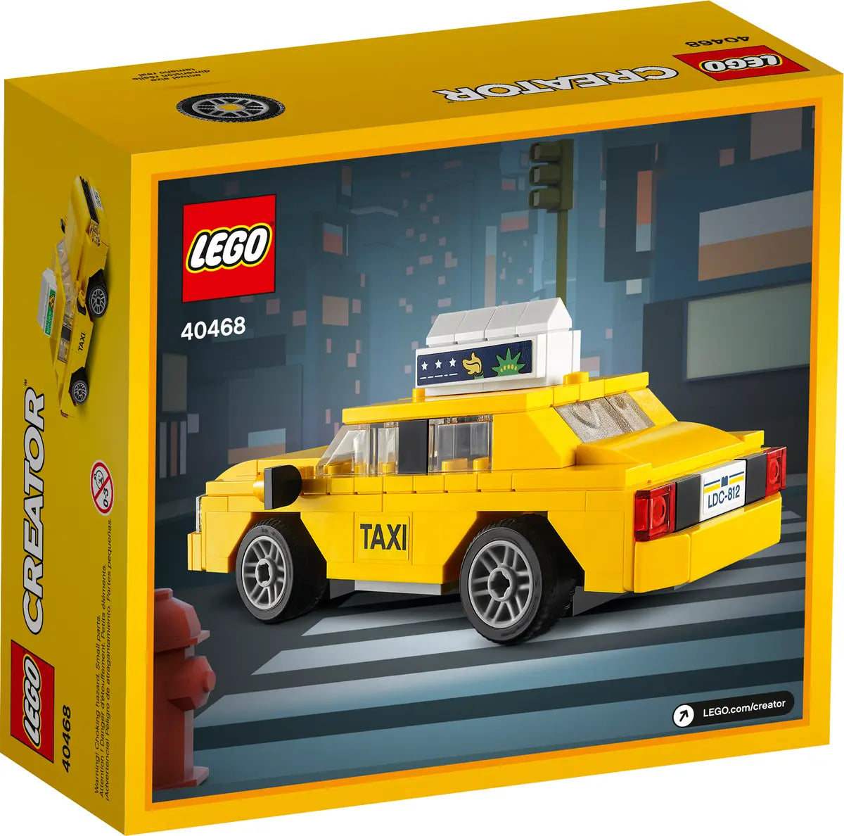 40468 LEGO Stagionali Taxi Giallo