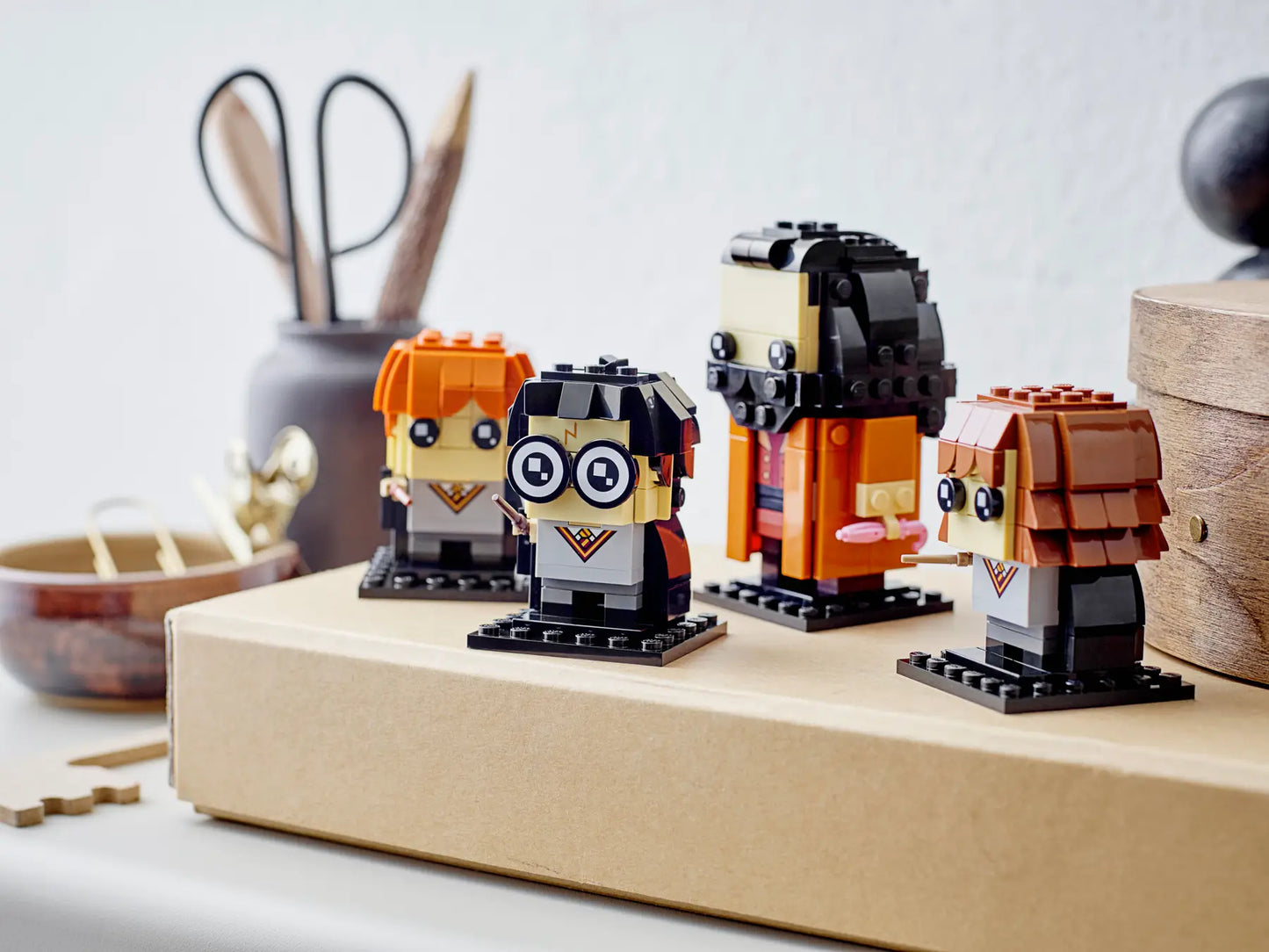40495 LEGO Brickheadz - Harry, Hermione, Ron e Hagrid™