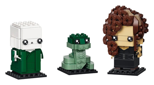 40496 LEGO Brickheadz - Voldemort™, Nagini e Bellatrix