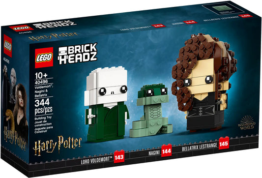 40496 LEGO Brickheadz - Voldemort™, Nagini e Bellatrix