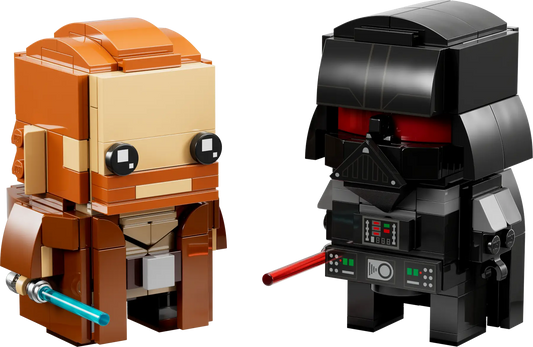 40547 LEGO Brickheadz - Obi-Wan Kenobi™ e Darth Vader™