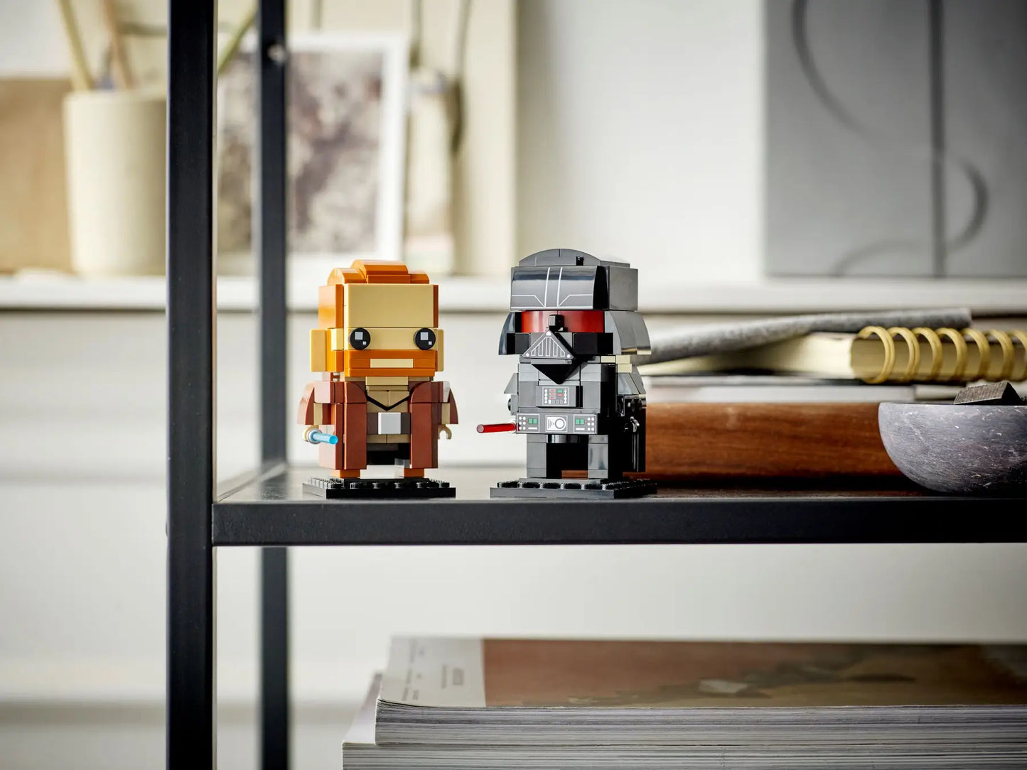 40547 LEGO Brickheadz - Obi-Wan Kenobi™ e Darth Vader™
