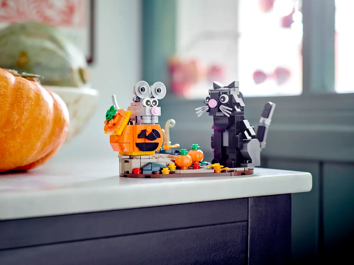 40570 LEGO Gatto e topo di Halloween