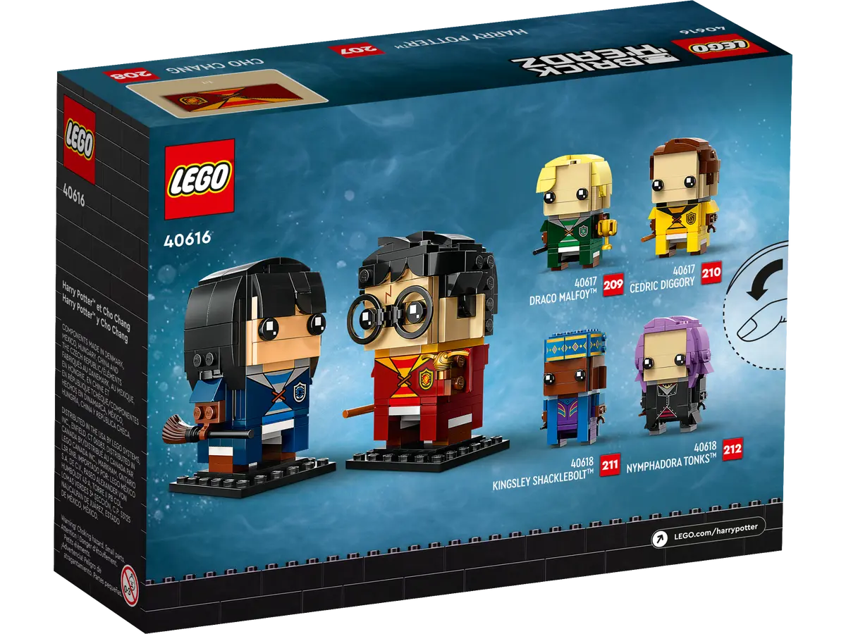 40616 LEGO Brickheadz - Harry Potter™ e Cho Chang