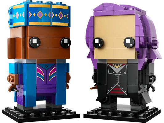 40618 LEGO Brickheadz - Kingsley Shacklebolt™ e Nymphadora Tonks™