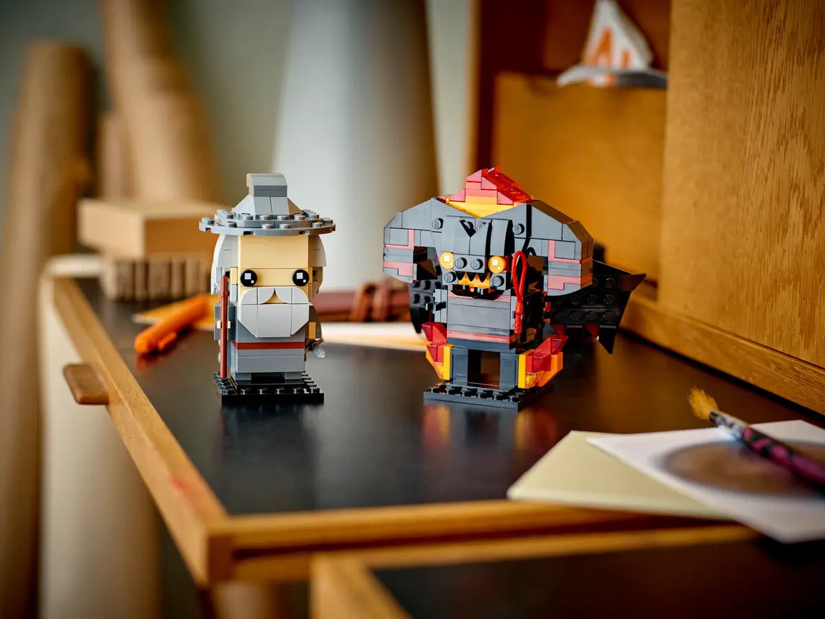 40631 LEGO Brickheadz - Gandalf il Grigio e Balrog™