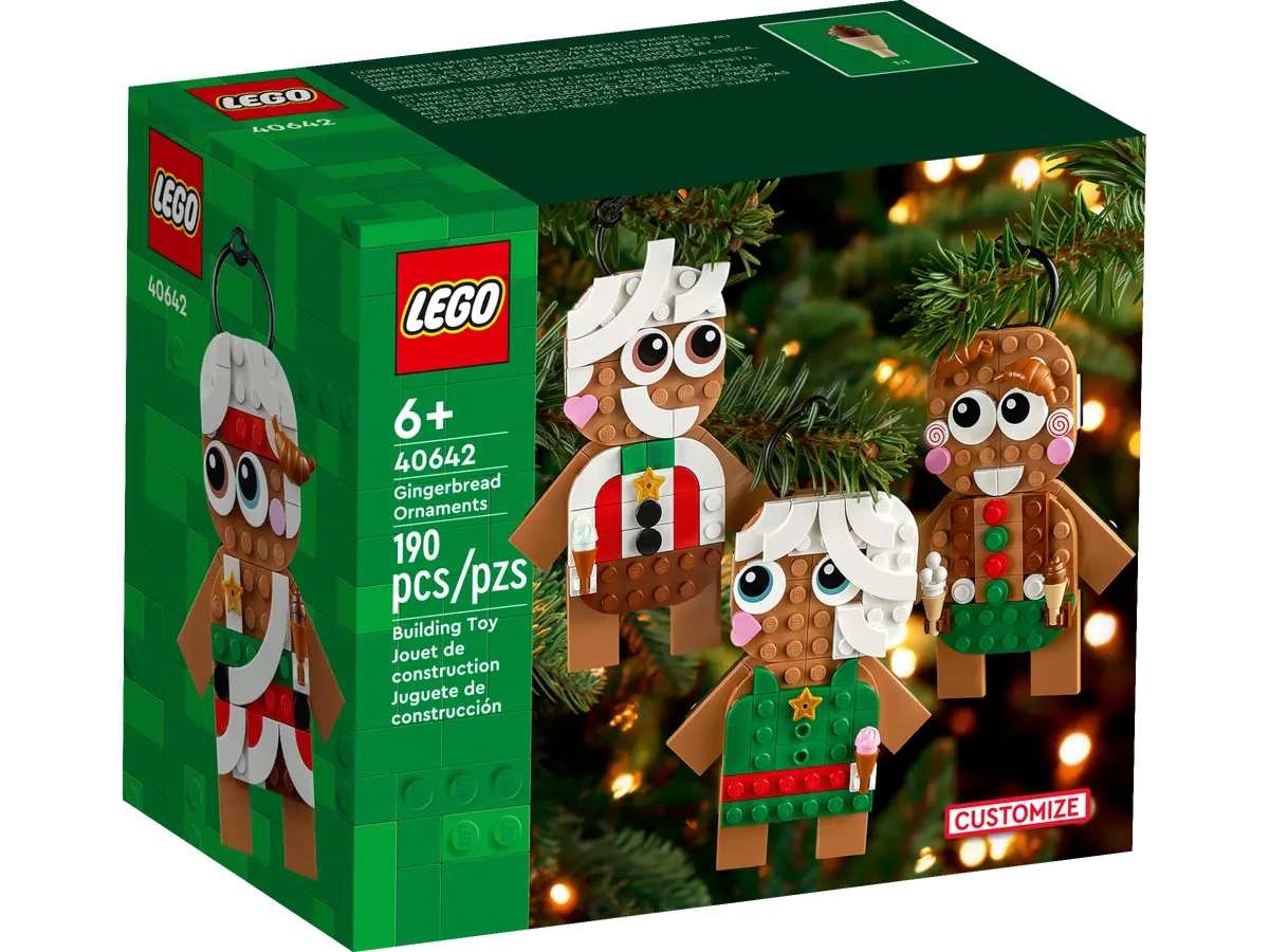40642 LEGO Stagionali - Ornamenti di pan di zenzero