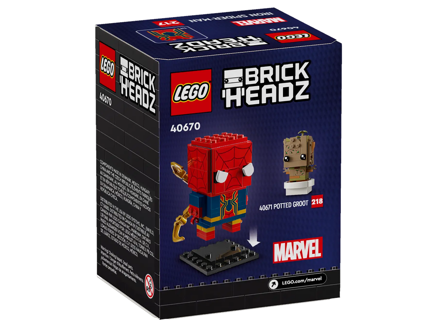 40670 LEGO Brickheadz - Iron Spider-Man