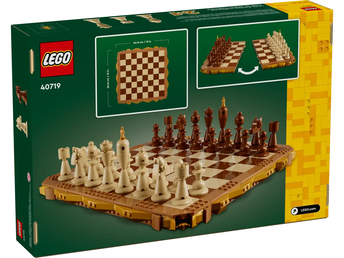 40719 ESCLUSIVA LEGO Stagionali - Scacchiera tradizionale