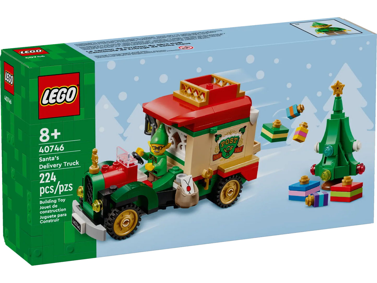 DISPONIBILE DA OTTOBRE 2025 - 40746 LEGO Stagionali - Furgone delle consegne di Babbo Natale