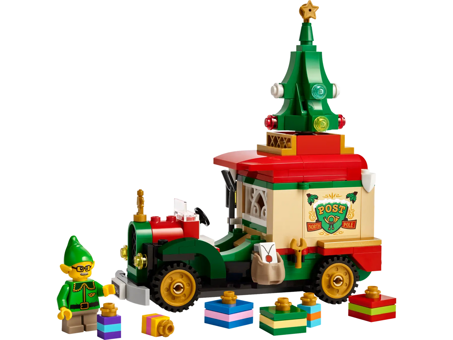 DISPONIBILE DA OTTOBRE 2025 - 40746 LEGO Stagionali - Furgone delle consegne di Babbo Natale