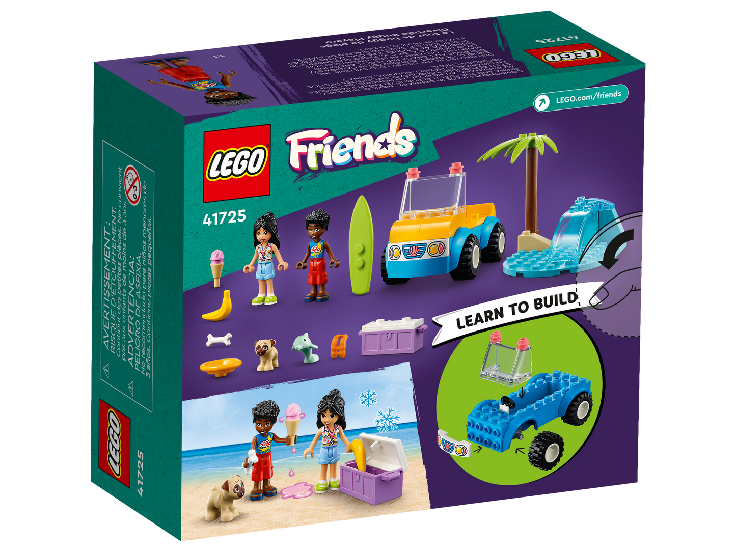 41725 LEGO Friends - Divertimento sul beach buggy