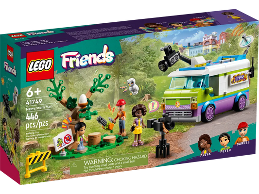 41749 LEGO Friends - Furgone della troupe Televisiva