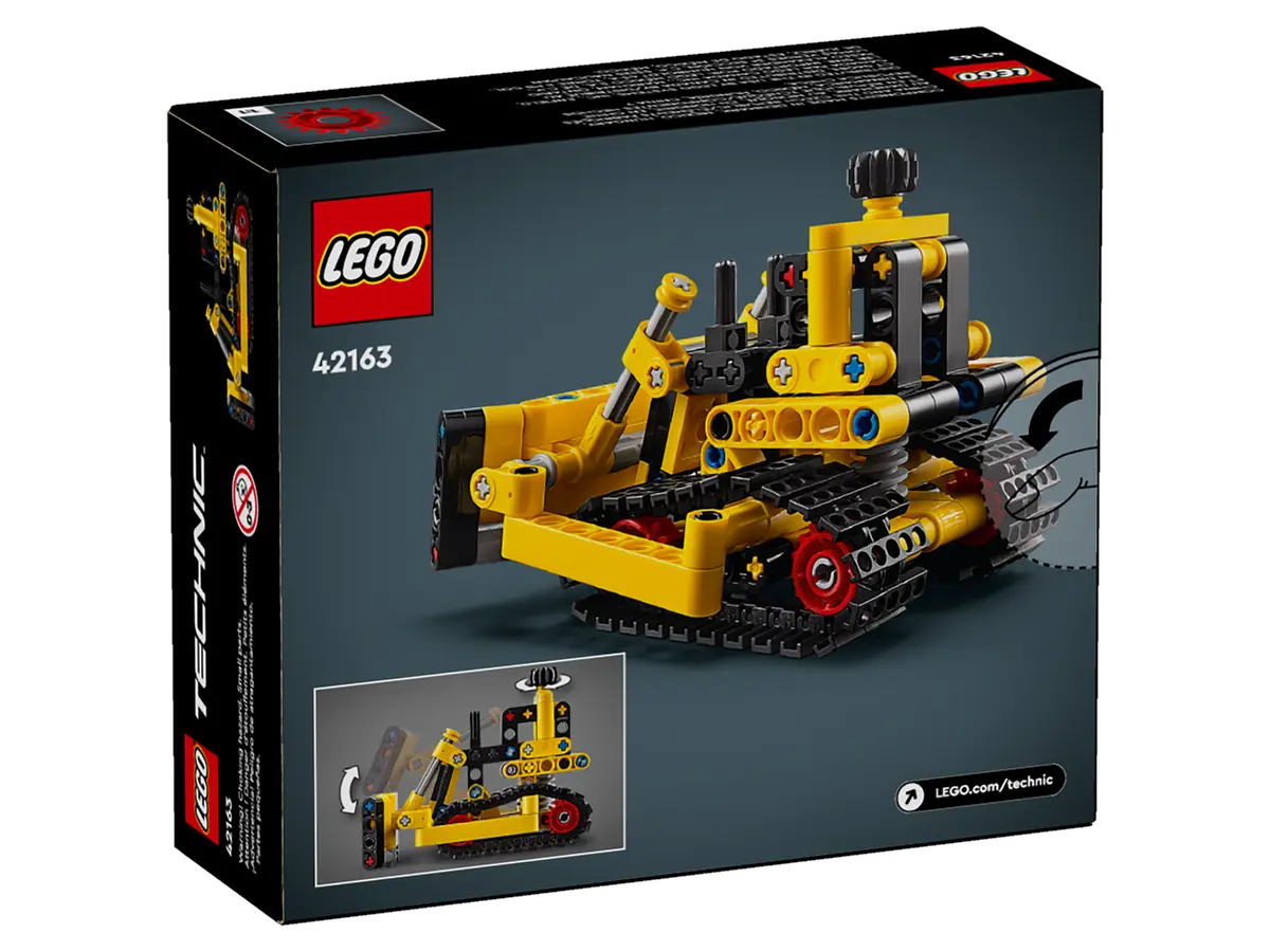 42163 LEGO Technic - Bulldozer da cantiere