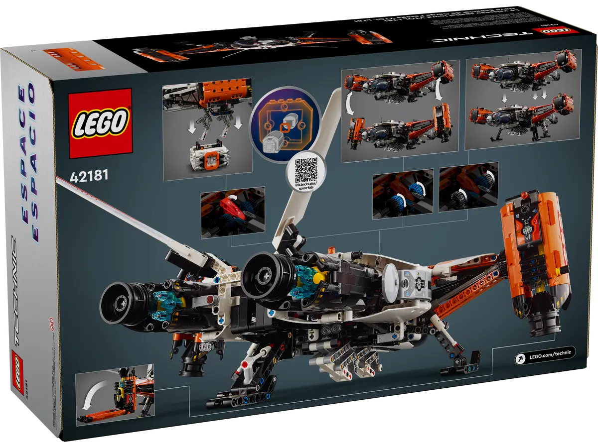 42181 LEGO Technic - Astronave Heavy Cargo VTOL LT81