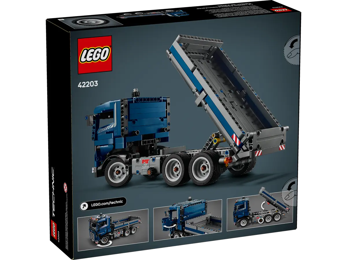 42203 LEGO Technic - Autocarro con cassone ribaltabile