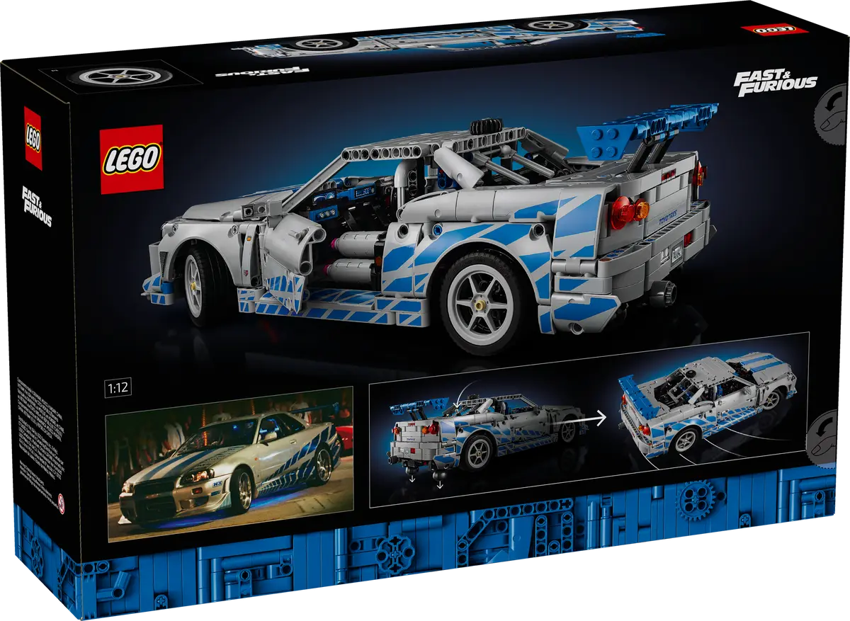 DISPOINIBILE DA GIUGNO 2025 - 42210 LEGO Technic - Auto Nissan Skyline GT-R (R34) 2 Fast 2 Furious