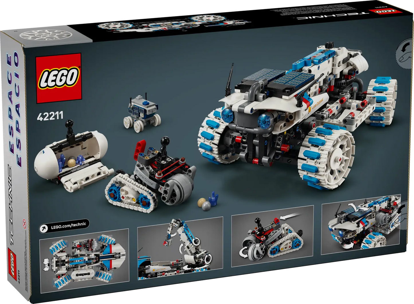 42211 LEGO Technic - Veicolo spaziale rover lunare Lunar Outpost™