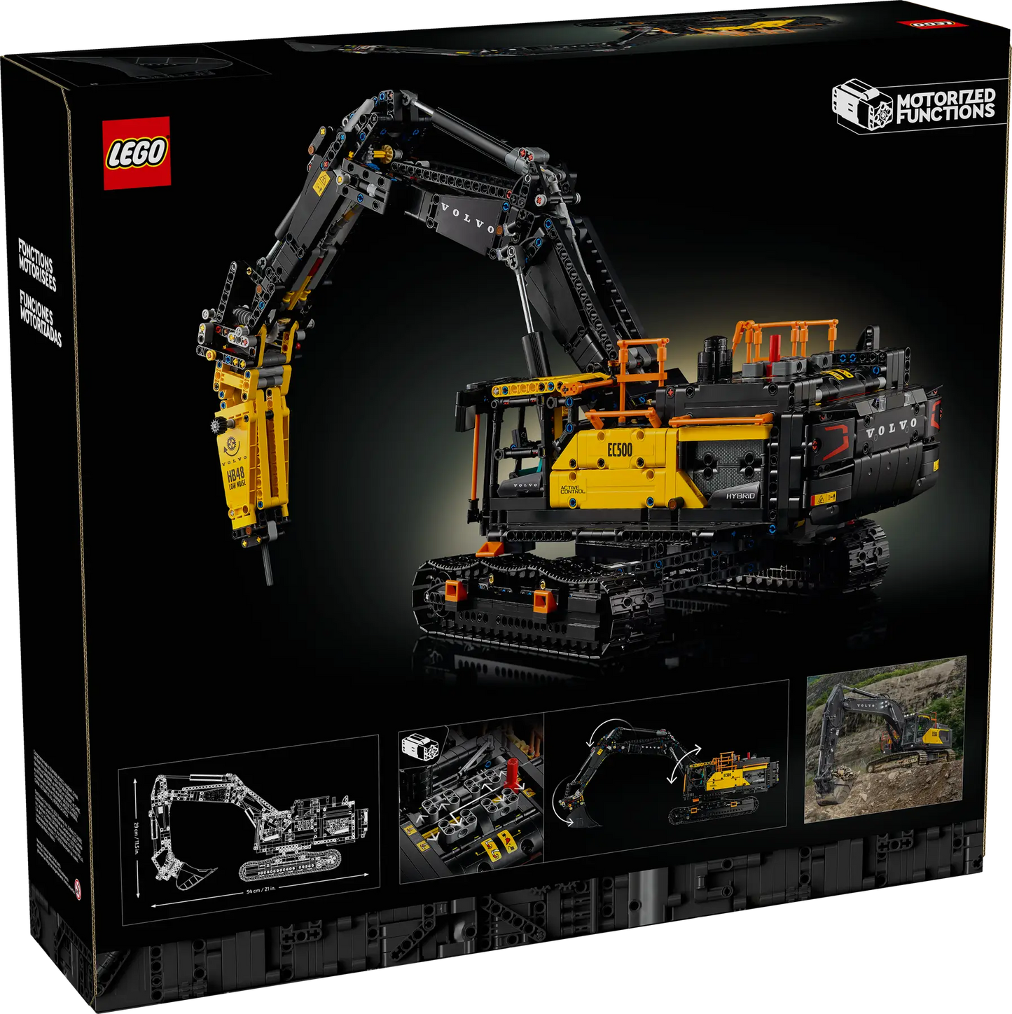 42215 LEGO Technic - Escavatore Volvo EC500 Hybrid